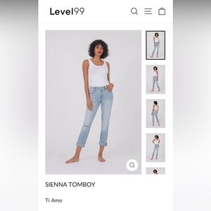 Level 99 Sienna tomboy jeans